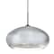 Besa Lighting Brio 14 Cord Pendant, Silver Foil, Bronze Finish, 1x75W Incandescent 1JT-4345SF-BR - alternate 1